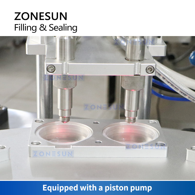 ZONESUN ZS-AFS02 Automatic Plastic Cup Filling and Sealing Machine