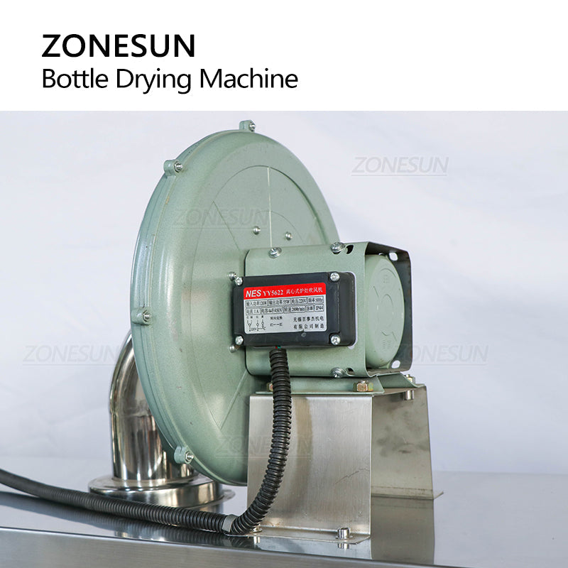 ZONESUN ZS‑HG6000 Glass Bottle Drying Machine for Production Lines