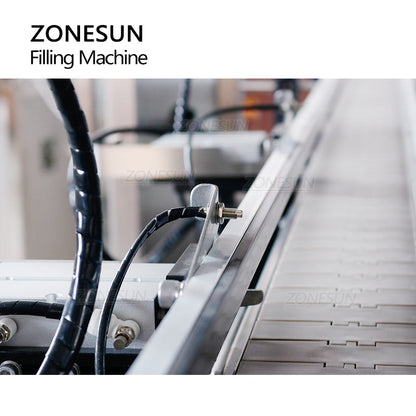 ZONESUN ZS-VTFM1 100-1000ml Máquina automática de llenado de pasta líquida a prueba de explosiones con 6 cabezales