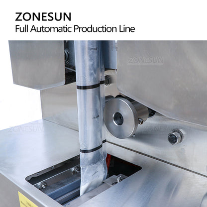ZONESUN ZS-FAL180X6 Auto Powder Mixing Feeding Filling Sealing Line