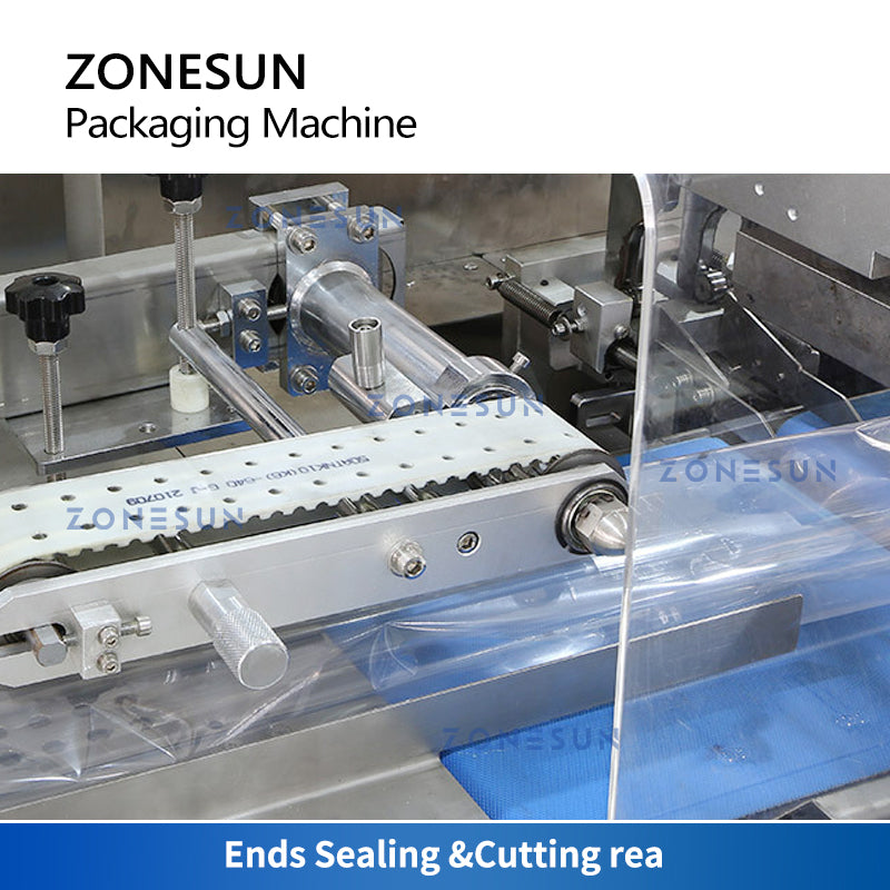 ZONESUN ZS-WP550A Automatic Brick Pack Wet Wipes Making Machine