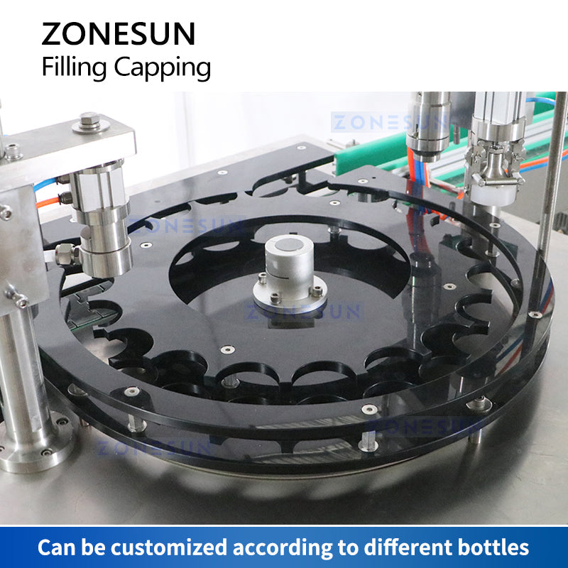 ZONESUN ZS-QW1600 Automatic Spray Can Filling and Capping Machine