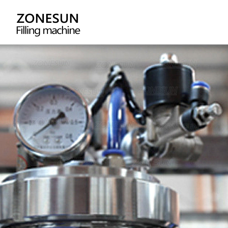 ZONESUN ZS-DG4 Macchina per il riempimento di liquidi schiumosi con equipressione della birra 