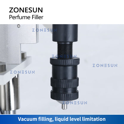 ZONESUN ZS-YTZL500S Vacuum Single Nozzle Perfume Filling Machine