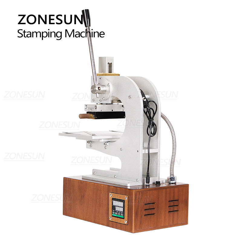 ZONESUN WT-90XTS Hot Foil Stamping Machine with Infrared Locator