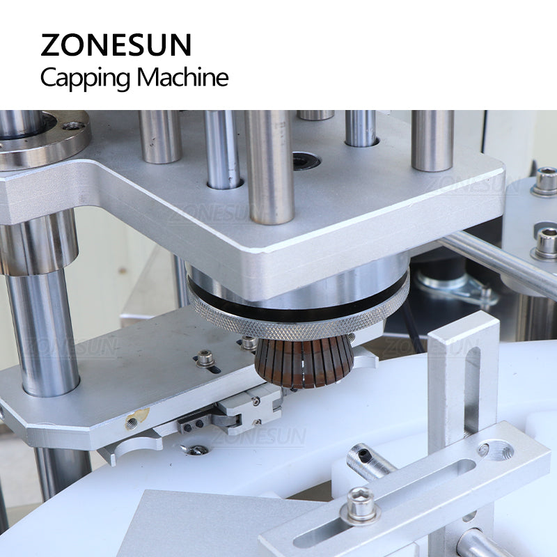 ZONESUN ZS-AFC8 Automatic Spray Head Round Bottle Capping Machine