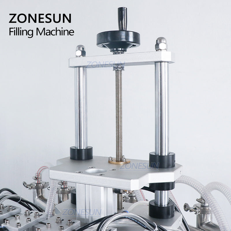 ZONESUN ZS‑YT6T‑6Y Automatic 6‑Nozzle Pneumatic Liquid Filling Machine