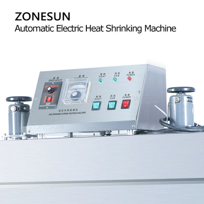 ZONESUN ZS-SX403 Automatic Heat Shrinking Machine for Bottle Labeling