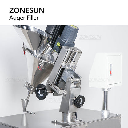 ZONESUN ZS-FM100P Semi-Auto Powder Filling Machine for Small Doses