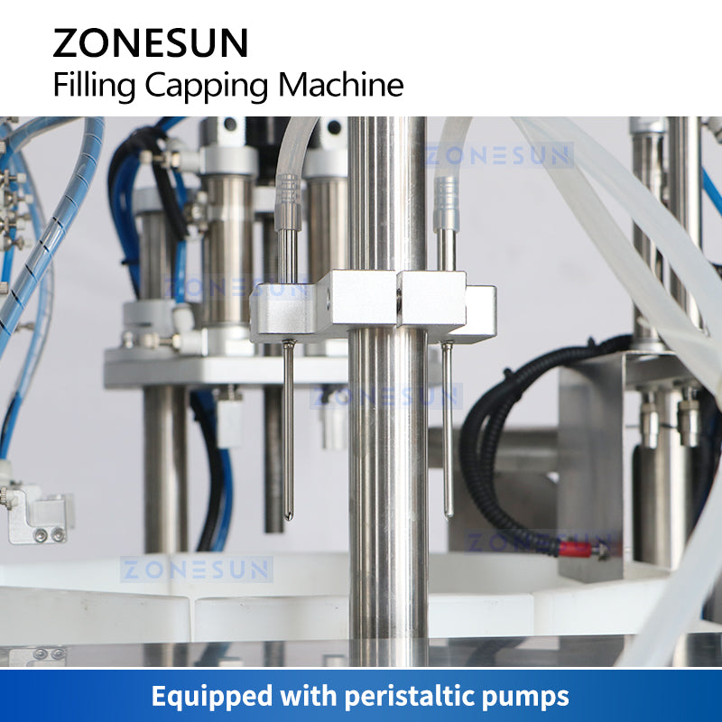 ZONESUN ZS-AFC6P Automatic Pocket Perfume Filling Capping Machine