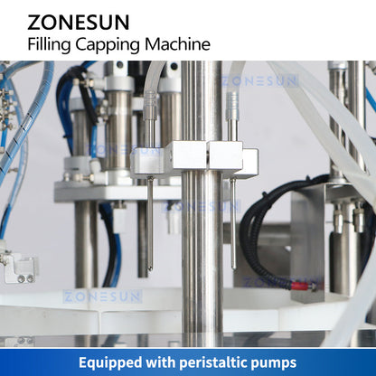 ZONESUN ZS-AFC6P Automatic Pocket Perfume Filling Capping Machine