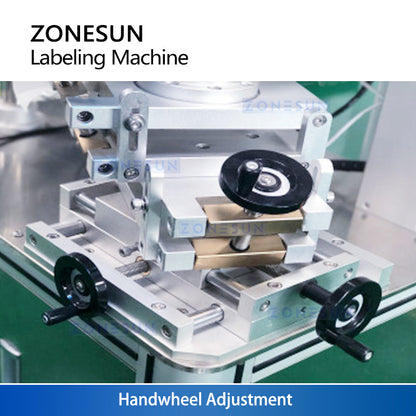 ZONESUN ZS-TB120 Neck & Body Labeling Machine for Round Bottles