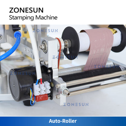 ZONESUN ZS-QS100 Pneumatic Hot Stamping Machine for Multiple Materials