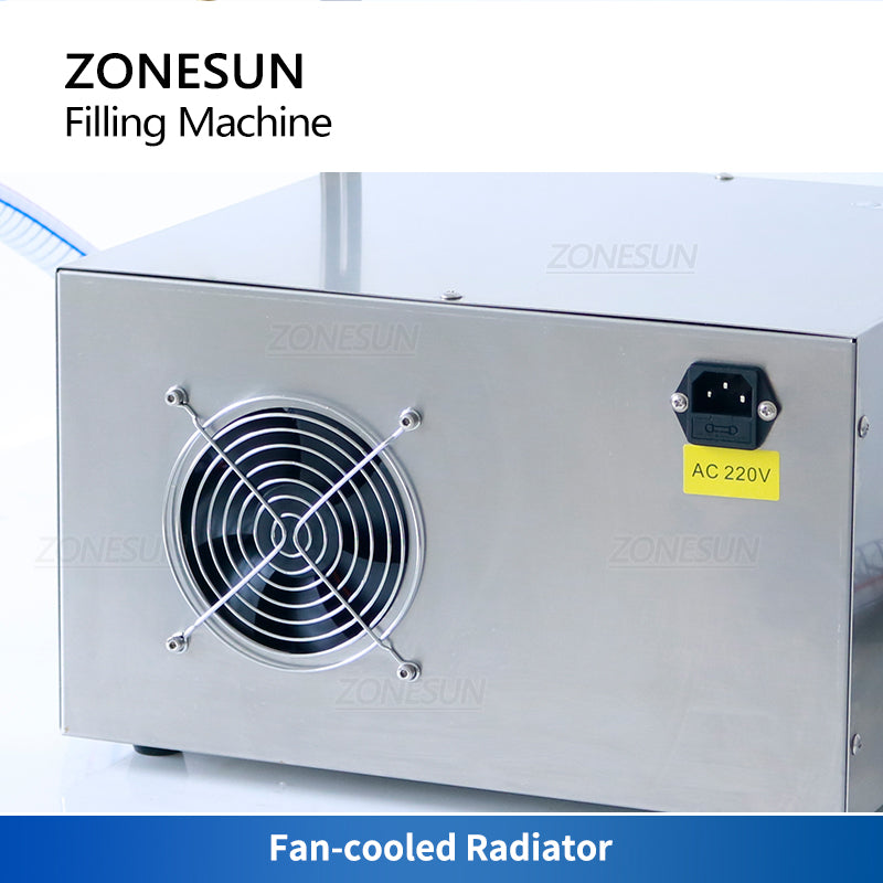 ZONESUN ZS‑GFK17C Semi‑automatic Equipressure Liquid Filling Machine