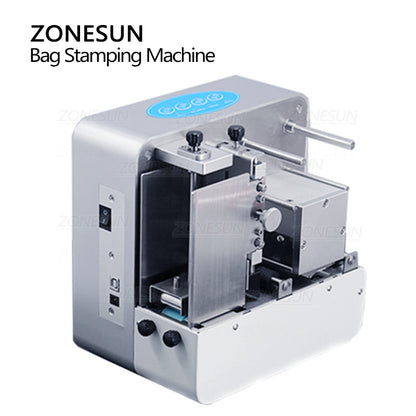 ZONESUN ZS-F550 Digital Plateless Coffee & Tea Bag Stamping Machine