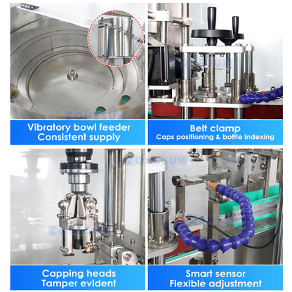 ZONESUN ZS-YTT4-4PXD High-Speed Automatic Liquid Filling Machine