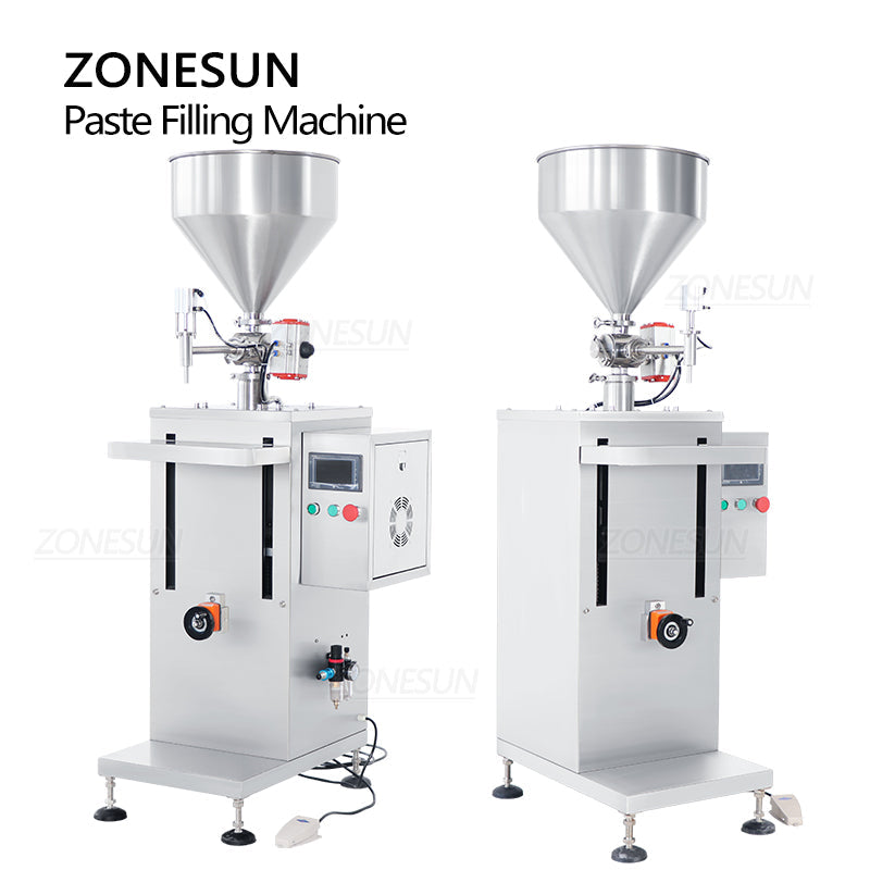 ZONESUN ZS-GTSM1 Semi-automatic Servo Rotor Pump Paste Filling Machine