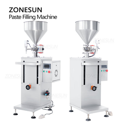 ZONESUN ZS-GTSM1 Semi-automatic Servo Rotor Pump Paste Filling Machine