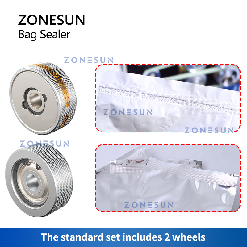 ZONESUN ZS-FR900S Upright Automatic Bag Sealing Machine