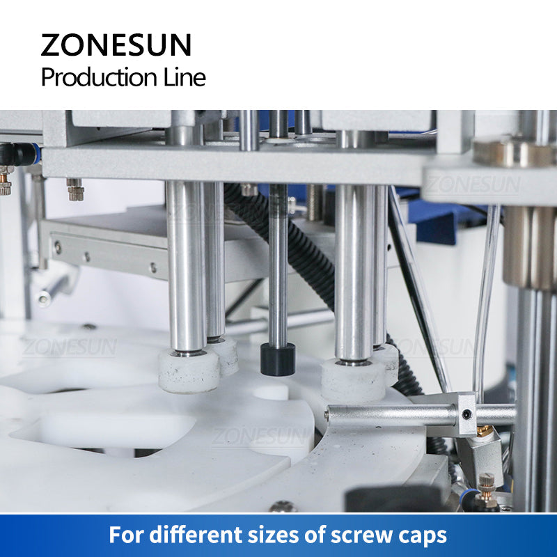 ZONESUN ZS-FAL180Z2 Magnetic Pump Liquid Filling Capping Labeling Line