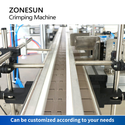 ZONESUN ZS-YG11 Automatic Perfume Crimping and Capping Machine