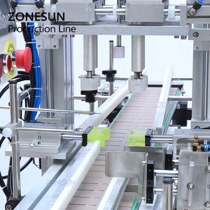 ZONESUN ZS-FAL180P6 Servo Filling Capping Labeling Machine