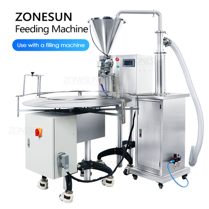 ZONESUN ZS-FP1 Pneumatic Paste Feeding Machine for Thick Liquids