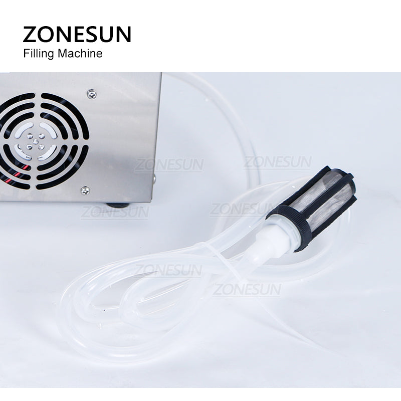 ZONESUN ZS-DP641W Semi-Automatic Liquid Filling Machine with Weighing
