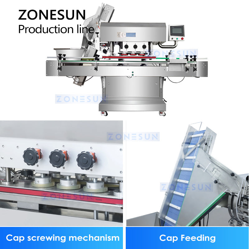 ZONESUN ZS-AFLC Automatic Gummy Candy Packaging Production Line