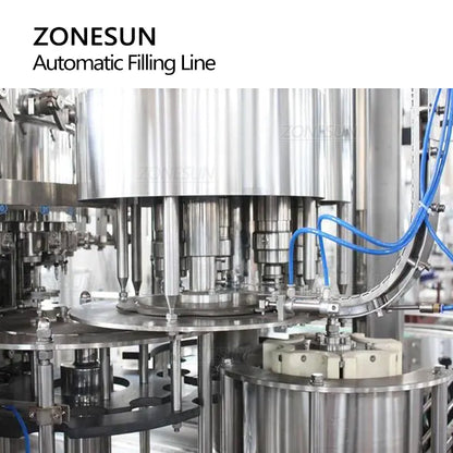 ZONESUN ZS-AFM Auto PET Bottle Water Washing Filling Sealing Machine