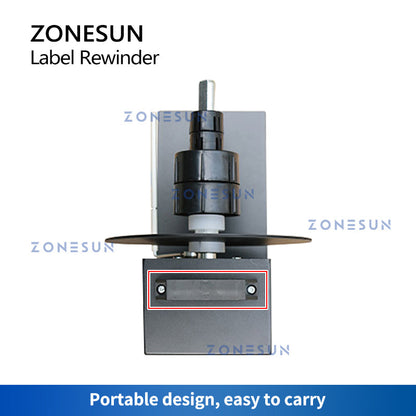 ZONESUN ZS-LRA8 Automatic Label Rewinder with Speed Self-Regulation