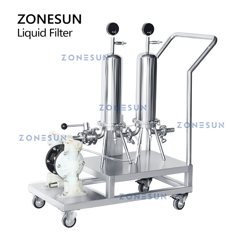 ZONESUN ZS-PF2 Pneumatic Explosion-proof Liquid Filtration Machine
