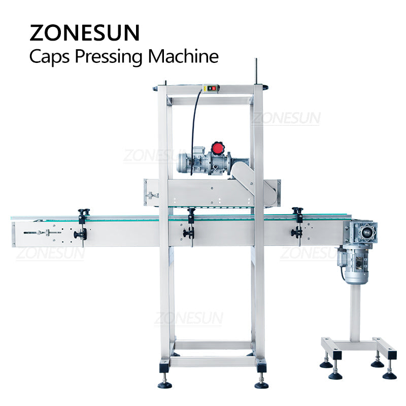 ZONESUN ZS‑XG21 Automatic Cap Pressing Machine for Bottles & Cans