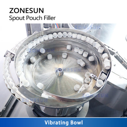 ZONESUN ZS-AFC12 Automatic Spout Pouch Filling and Capping Machine
