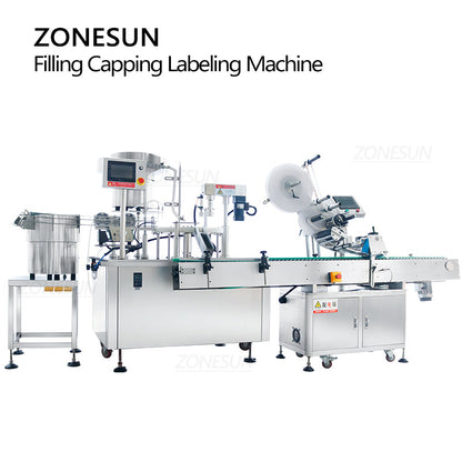 ZONESUN ZS-FAL180Z3 Full-Automatic Peristaltic Pump Tube Filling Line