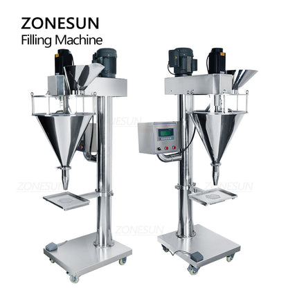 ZONESUN ZS-FM100L Semi Automatic Auger Powder Filling Machine