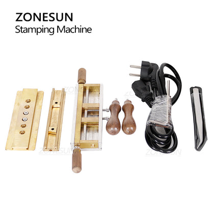 ZONESUN WT-90XTS Hot Foil Stamping Machine with Infrared Locator