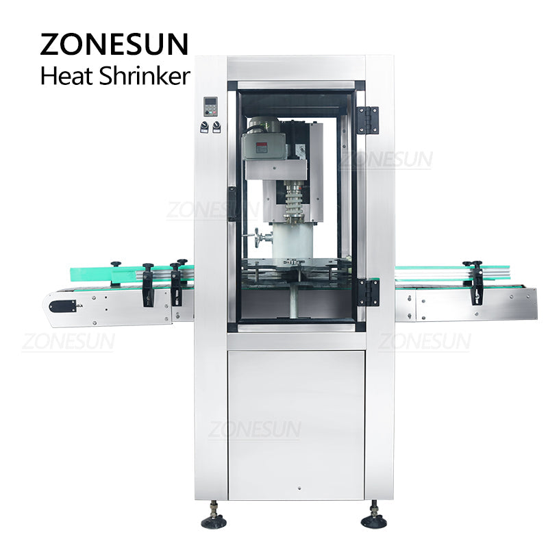 ZONESUN ZS-CSM1 Auto Bottle Neck Cover Heat Shrinking Sealing Machine