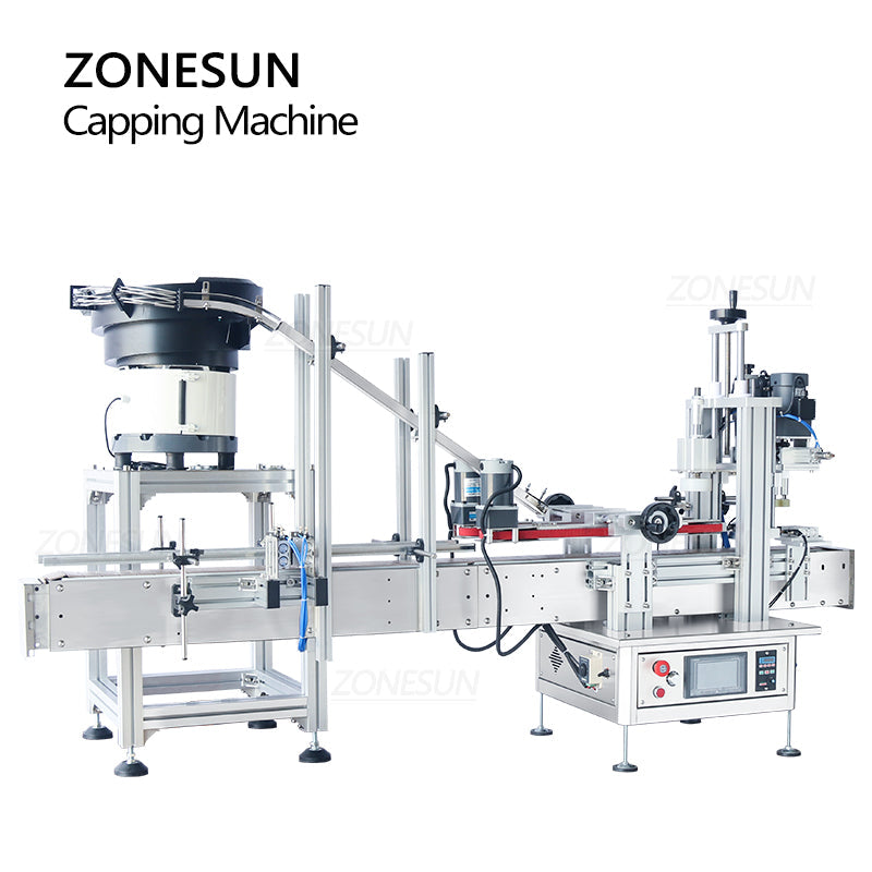 ZONESUN ZS-XG1870P Automatic Capping Machine for Various Screw Caps