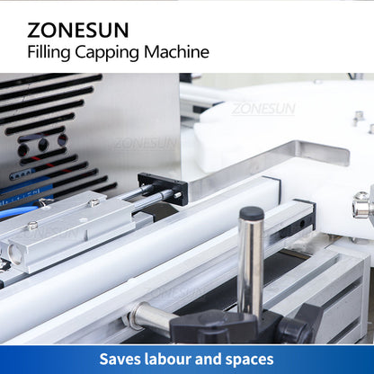 ZONESUN ZS-AFC1Z Automatic Peristaltic Pump Filling Capping Machine