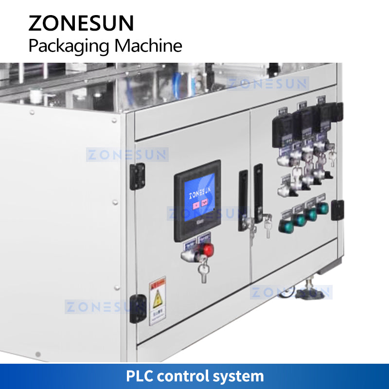 ZONESUN ZS-GTC1000 Semi Automatic Gable Top Carton Filling Machine