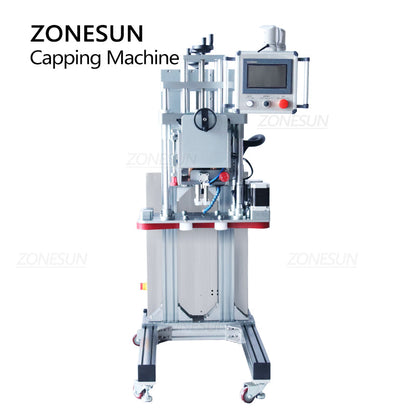 ZONESUN ZS‑XG20A Automatic Screwing Capping Machine for Screw Caps