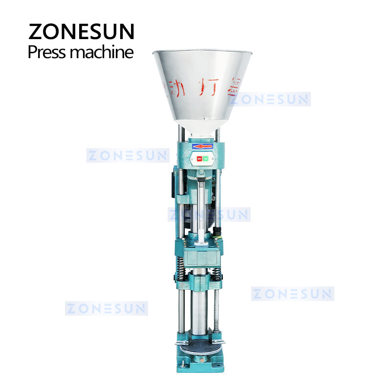 ZONESUN ZS-XGDSJ1 Semi-Auto Wine Bottle Corking Machine with Feeder