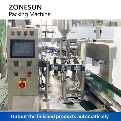 ZONESUN ZS-BZJ10P Automatic Pouch Filling and Sealing Machine