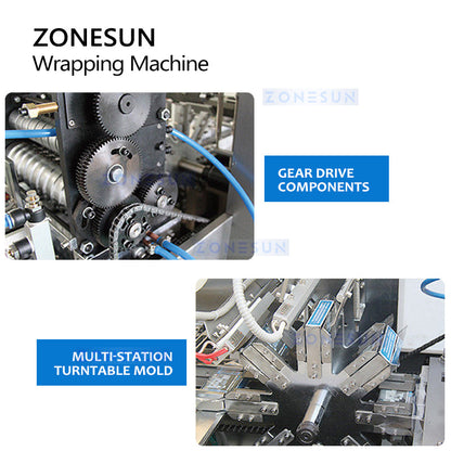 ZONESUN ZS-BT250 Automatic Horizontal BOPP Film Wrapping Machine