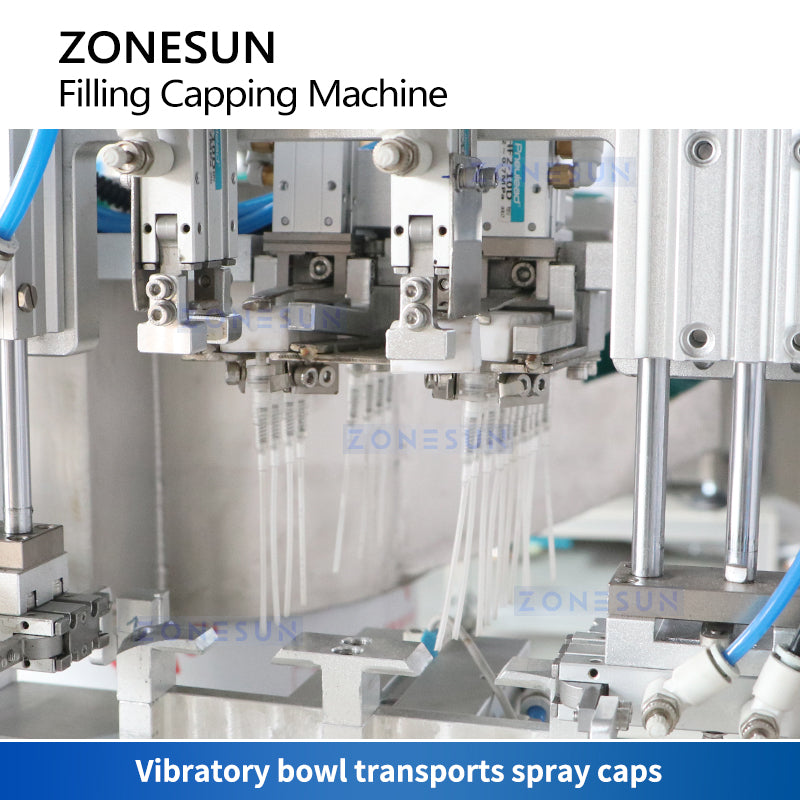 ZONESUN ZS-AFC6P Automatic Pocket Perfume Filling Capping Machine