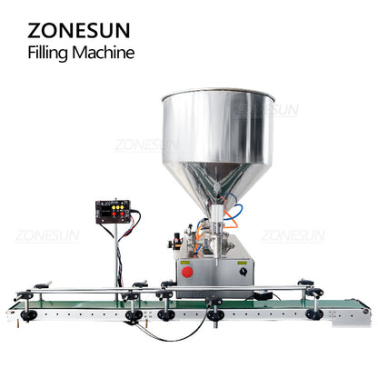 Zonesun ZS-DTGT1P Pneumatic Paste&Viscous Liquid Filling Machine