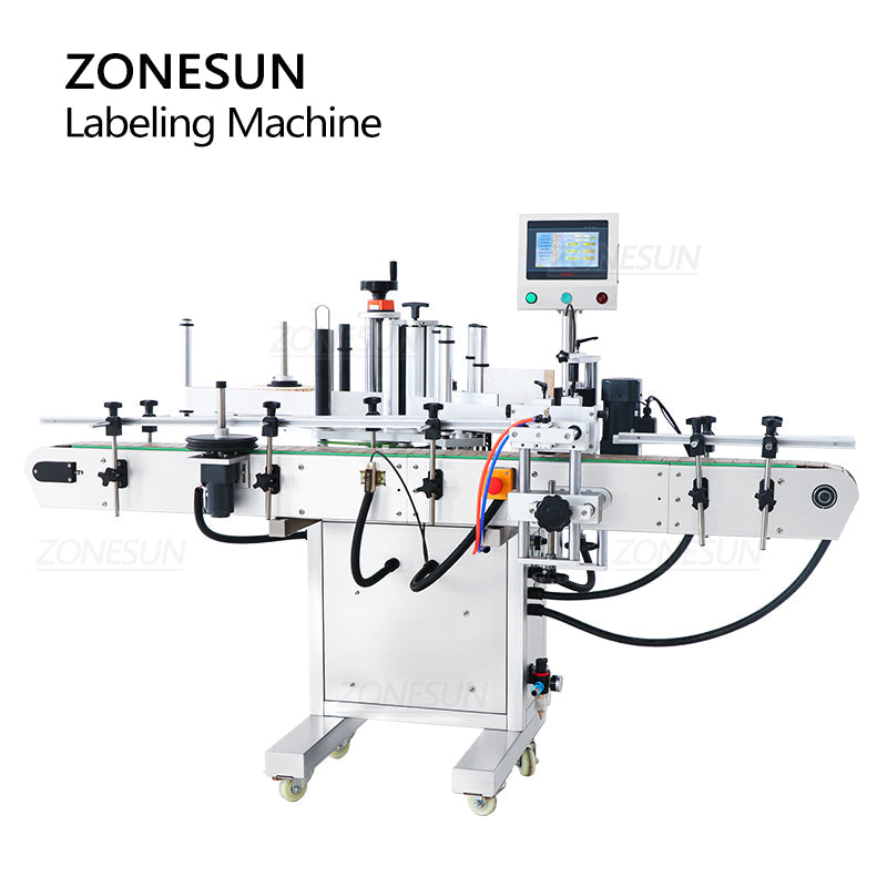 ZONESUN ZS‑TB260S Compact Double Side Round Bottle Labeling Machine