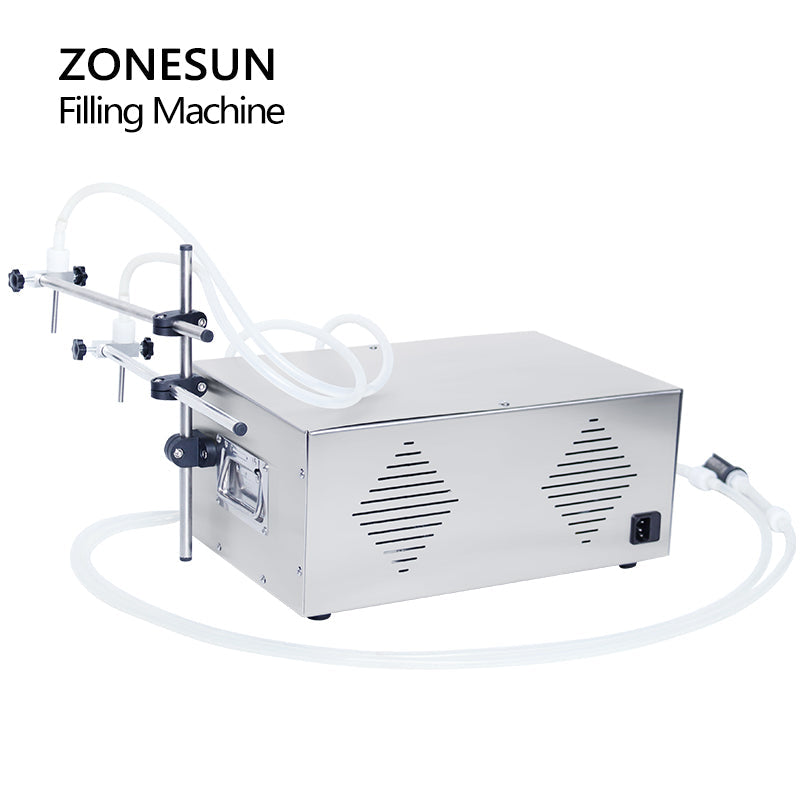 ZONESUN ZS‑MPZ2 Semi‑automatic 2 Nozzles Magnetic Pump Filler