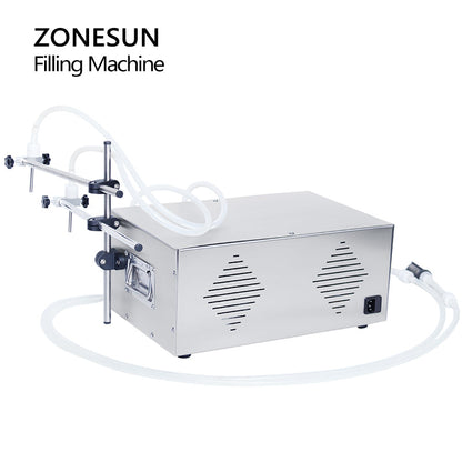 ZONESUN ZS‑MPZ2 Semi‑automatic 2 Nozzles Magnetic Pump Filler